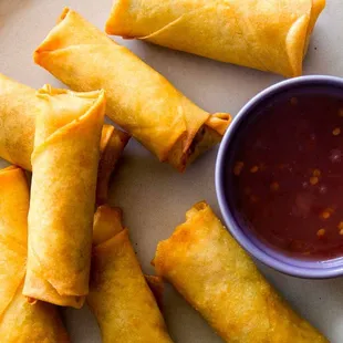 Pork and Shrimp Spring Rolls