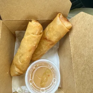 Fried Pork and Shrimp Spring Rolls 2pc
