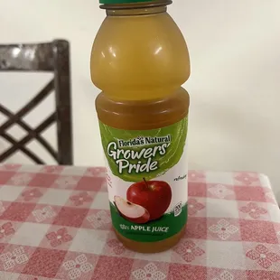 Apple Juice (14 fl oz)(Drinks)