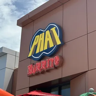 the front of the restaurant