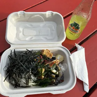 Thai basil tofu (medium spicy)