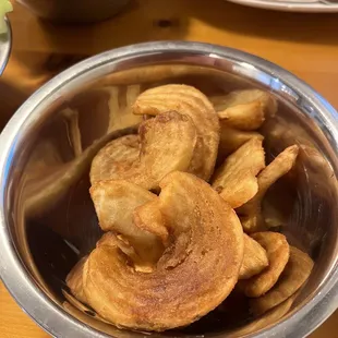 Side of fries, hand cut