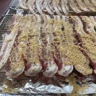 Candied bacon