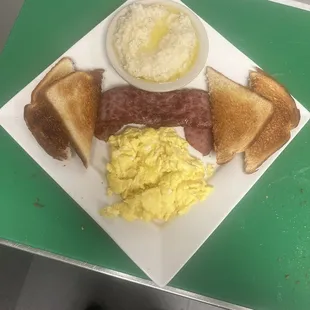 Sausage and egg platter