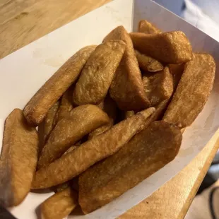 Burnt fries!!