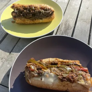 Super Philly Cheesesteak - original 10&quot; cheese steak with 50% more cheese and steak