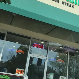 Entrance to Phat Jerry&apos;s