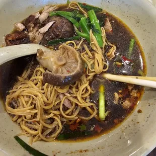 Duck noodle soup