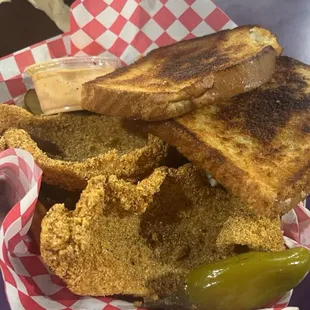 2 Piece Catfish with French Fries