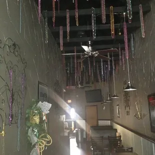 Decor... Must've been alot of titties in here.