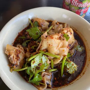 Spicy Wontons