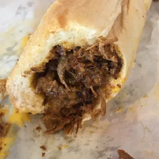 This is "extra" whiz??? And I'm not sure but can you see how the beef is shredded not chopped steak