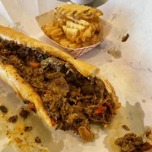 7" Phat Philly's Cheesesteak