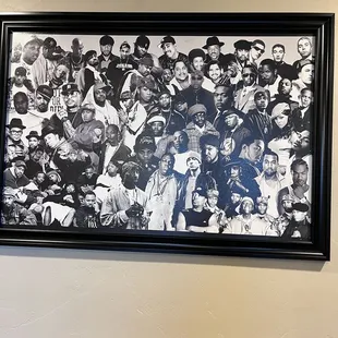 a black and white photo of a group of people