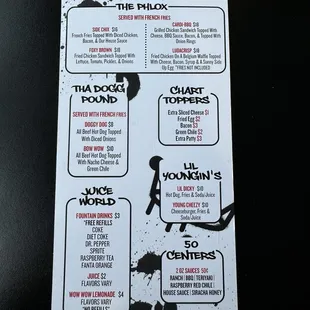 Menu.