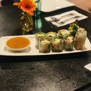 Highly recommend the spring rolls!