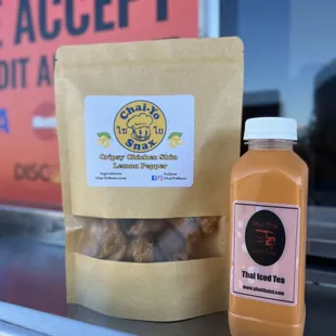 Chicken Skin & Thai Tea