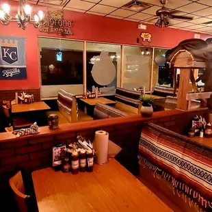 the interior of a restaurant