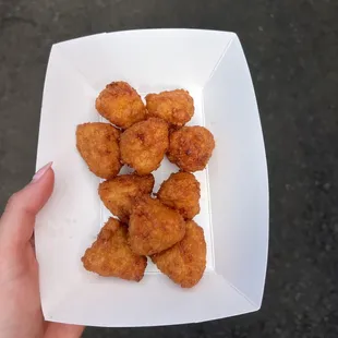 Mac &amp; Cheese Bites (marinara available upon request!)