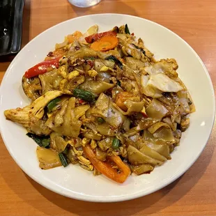 Drunken noodles