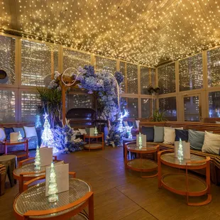 PHD's The Frosted Garden Installation.