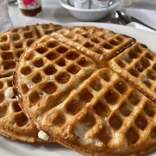 These double waffles were a hit!