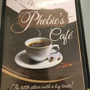 a cup of coffee