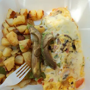 veggie omelette