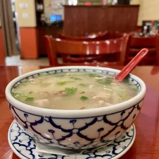 Chicken rice soup