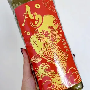 For Tết: Bánh Tét: Sticky Rice Cake w/ pork belly + mung beans | $15