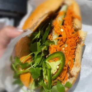 #4. Chicken Banhmi $7.99 / combo with drink $10.99