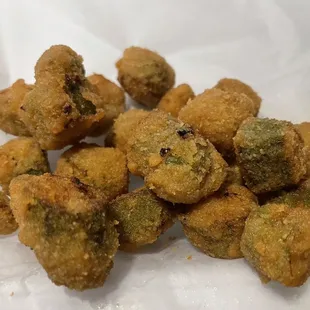 Fried Okra side