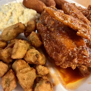 Chicken &amp; BBQ Pork Combo