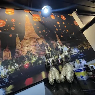 Bar area