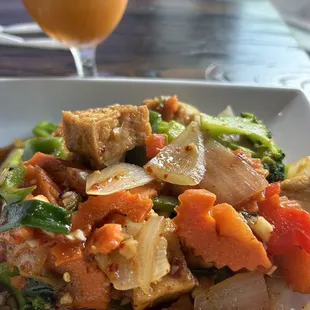 Thai cashew curry with tofu