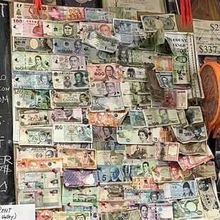 Different currencies