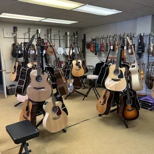 Amazing acoustic guitar selection