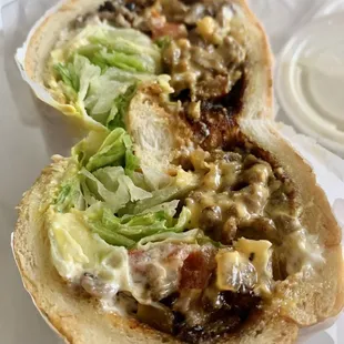 Cheese Steak Hoagie