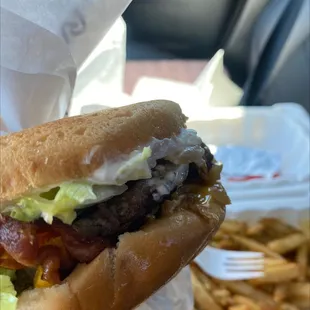 Bacon Cheese burger