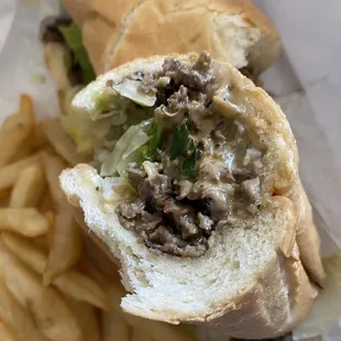 Mushroom Steak Hoagie - so good!