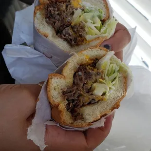 Cheese Steak Sandwiches