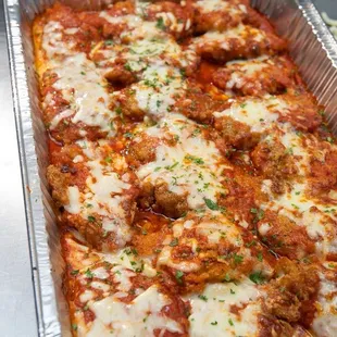 Eggplant parmigiana