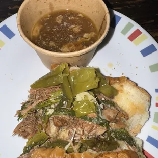 italian roast pork with au jus