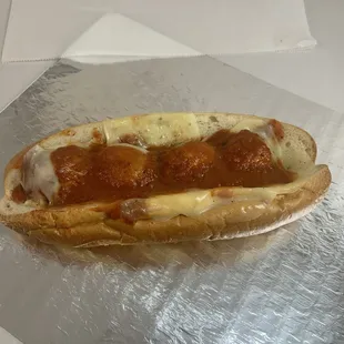 Meatball sandwich