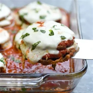 Eggplant parmigiana