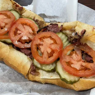 Grilled Pastrami Sandwich