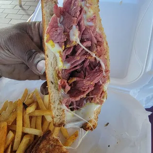 Reuben without sk and thousand islands