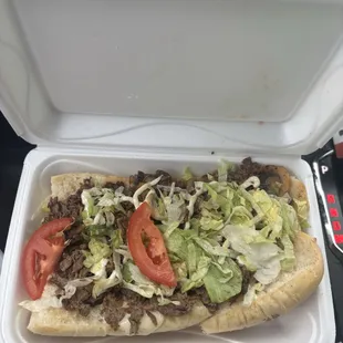 Philly Steak with Swiss