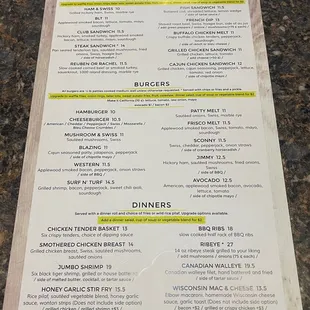 Menu 1/23