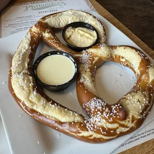 Giant pretzel